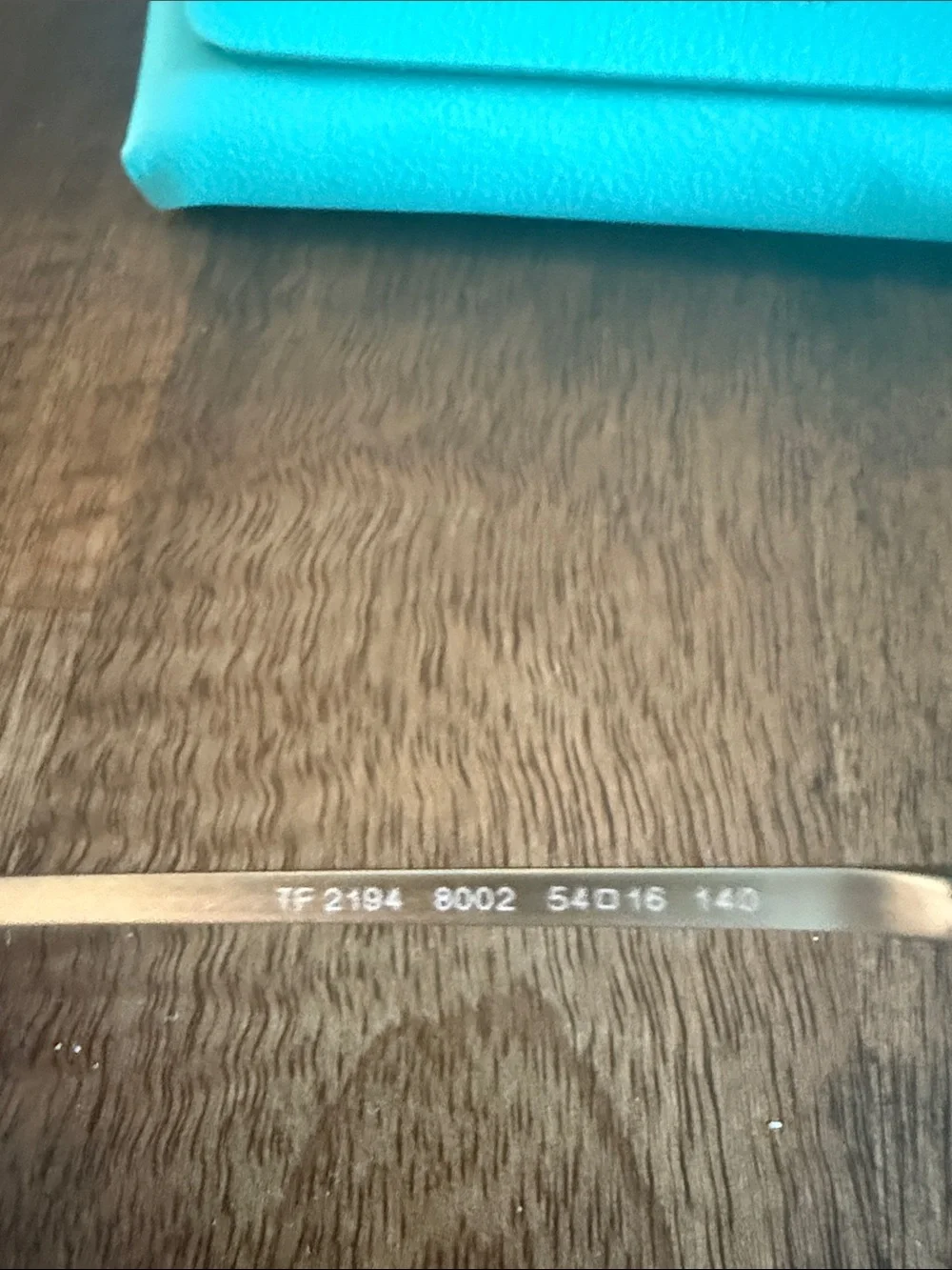 Tiffany & Co. Eyeglasses with Tiffany Blue Case